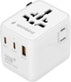 Сетевое зарядное устройство Gembird Travel Power Adapter 20W 1 x USB-A + 2 x USB-C White (TPA-1A2C20-01-W) - изображение 8