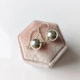 Серебряные серьги 925 пробы без камней шарики - изображение 6