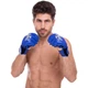 Перчатки для смешанных единоборств MMA на липучке размер XL Кожа TOP KING Ultimate синий TKGGU - изображение 4