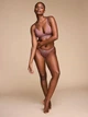 Бюстгальтер женский Victoria's Secret The T-Shirt Shine Patch Wireless Bra Vintage Rose (34D) - изображение 3