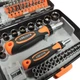 Набор отверток Torx Ratchet 68 в 1 с трещоткой ручной комплект инструментов с храповым механизмом для ремонта - изображение 2