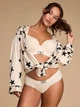 Жіночий бюстгальтер Victoria's Secret The T-Shirt Shine Patch Demi Bra Marzipan (36C) - зображення 3