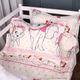 Комплект постельного белья Mirson Евро 200х220 см Kids Time 17-0904 Little Pink Kitty Бязь (2200012399873) - изображение 4