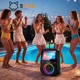 Портативна бездротова колонка Bluetooth акустика з екраном та двома мікрофонами Hoco DS71 800P | BT5.0, USB / AUX / TF, 60W, 2–3h, EQ, Android 12 | - зображення 2