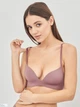 Бюстгальтер без косточек бесшовный с Push-up бесшовный brabrabra 015С 75B Виноградный (6907208007814) - изображение 1