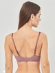 Бюстгальтер без косточек бесшовный с Push-up бесшовный brabrabra 015С 75B Виноградный (6907208007814) - изображение 2