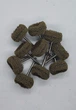 Полировочные насадки 10 шт (коричневые 80Grit) для гравера, бормашинки, дремеля (Dremel) - изображение 4