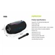 Портативна колонка Bluetooth HOPESTAR H86 з мікрофоном 180W, 24000mAh Чорна - зображення 3