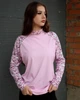 Жіночий Лонгслів Hello Kitty рожевий розмір 3XL - изображение 3