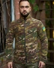 Флісова Кофта Intruder з липучками під шеврони мультикам розмір L - зображення 1