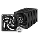 Вентилятор Arctic P8 PWM PST (5-Fan Pack) Black (ACFAN00154A) - изображение 1