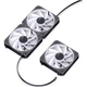 Вентилятор Jonsbo ZG-120BR (3in1) Black (120mm, 500-1500RPM, 36.8dB, 4pin) (ZG-120BR Black) - изображение 4