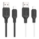 Кабель USB Hoco X90 Lightning 2.4A Колір Білий - изображение 10