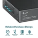 Комутатор TP-LINK TL-SL1218P, 16xFE/PoE+, 150W, 2xGE, 1xcombo SFP, некерований - зображення 8