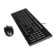 Комплект (клавіатура та миша) A4Tech KR-8572, USB, Black - зображення 5