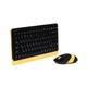 Комплект (клавиатура и мышь) A4Tech Fstyler FG1110, 2.4G, Bumblebee - изображение 4