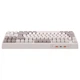 Игровая клавиатура Meetion Tri-Mode RGB Backlit Mechanical Keyboard MK14, BT5.0, 2.4G, Wired, 4000mAh, 20h, white - изображение 2