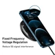 Зарядний пристрій Qi BASEUS Simple Magnetic Wireless Charger (suit for IP12) 15W (WXJK-E02) transparent-black - зображення 5