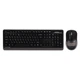 Комплект (клавіатура та миша) A4Tech Fstyler FG1010, 2.4G, Black/Grey - зображення 1