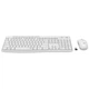Комплект: клавіатура та миша Logitech MK295 Silent, 2.4G, Off-White (920-009824) - зображення 1