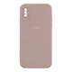 Чохол Silicone Case Square Full Camera для iPhone Xs Max 07.Lavender - изображение 1