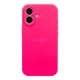 Чохол Silicone Case Full Size with Frame для iPhone 17 38.Shiny Pink - изображение 1