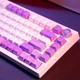 Клавіатура Proove Gaming Coupe (Ukraine Layout) White Purple (WKCP00022404) - зображення 5