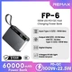 Потужний повербанк з ліхтариком для ноутбука Power Bank Remax FP-6 60000mAh 100W синій - зображення 7