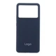 Противоударный Чехол Liquid Silicone (AA) для Xiaomi Poco X6 Pro 5G 08.Dark Blue - изображение 1