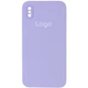 Чохол Silicone Case Square Full Camera для iPhone X/Xs 39.Elegant Purple - изображение 1