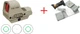 Прицел коллиматорный HOLOSUN HS510C FDE Green Dot Зелёная прицельная марка + ПОДАРОК Бандаж Кровоостанавливающий Израильский EVERLIT - изображение 1