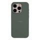 Чохол Premium Silicone Case Full Size (AA) для iPhone 15 Pro 55.Pine Green - зображення 1