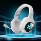 Наушники MCHOSE G9 White Проводная Игровая Гарнитура, Съемный Микрофон, RGB Подсветка, Обьемный звук 7.1 - изображение 1