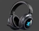 Наушники MCHOSE X9 Black Беспроводная Игровая Гарнитура, Радиоканал/Bluetooth/3.5мм. Съемный Микрофон, RGB Подсветка, Обьемный звук 7.1, Автономная робота 250 Часов - изображение 1