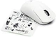 Ігрова Мишка Mchose A7 White Бездротова Трирежимна 2.4G/Bluetooth/Кабель, PAW3395, 26000 DPI, 56 грам Ультралегка - зображення 10