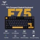 Клавиатура AULA F75 Black-Yellow Игровая Безпроводная Механичиская 2.4G/Bluetooth/Кабель RGB - изображение 2