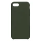 Чехол Soft Case No Logo для Apple iPhone 7 / iPhone 8 / iPhone SE (2020) Dark olive - изображение 1