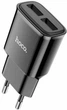Зарядний пристрій Hoco C88A 2USB 2.4A + MicroUSB Cable Black - зображення 2