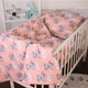 Простынь MirSon Бязь 20-0028 Little girl Teddy 200 х 220 см (2200010283655) - изображение 4