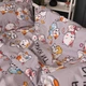 Простынь MirSon Бязь 17-0690 Моя ты киса 150 х 220 см (2200010403282) - изображение 4