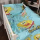 Простынь MirSon Бязь 17-0689 Спанч Боб 150 х 220 см (2200010282498) - изображение 2