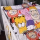 Простынь MirSon Бязь 17-0674 Rainbow Zoo 150 х 220 см (2200010282139) - изображение 4