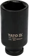 Головка торцевая ударная YATO шестигранная удлиненная 1/2" 30 мм (YT-1050) - изображение 1