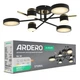 Светодиодная люстра Ardero AL6122ARD STORIA 56Вт черный золото - изображение 3
