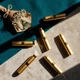 Скляний флакон-атомайзер, що викручується (twist), з розпилювачем (спреєм) для парфумів 10 мл золотий - зображення 4