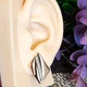 Сережки Xuping Jewelry довжина 2.2см ширина 1.6см медичне золото позолота 18К с1581 - зображення 6