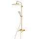 Душова колона зі змішувачем HAIBA GAUDI 009-J BRUSHED GOLD (Колір матове золото) (HB9584) - изображение 1