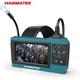Ендоскопічна камера HANMATEK з екраном 4,3″, HD 1080P, 8 LED, акумуляторна, для діагностики труб і авто - зображення 1