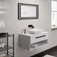 Зовнішня частина змішувача hansgrohe Vernis Shape для раковини настінний, чорний матовий 71578670 - зображення 3