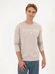 Свитшот мужской U.S. Polo Assn G081SZ082-000-2303161(Taş) L Бежевый (8683859425549) - зображення 1